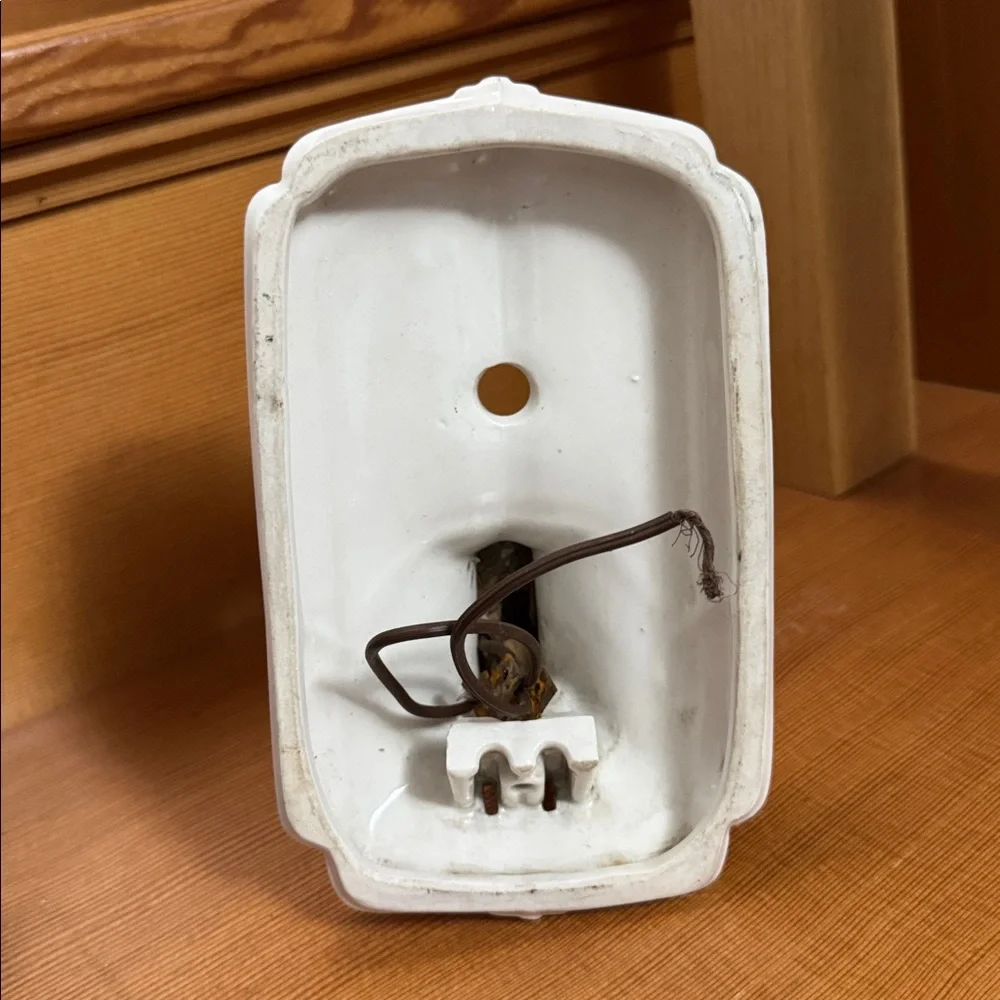 Vintage white Wall Sconce
